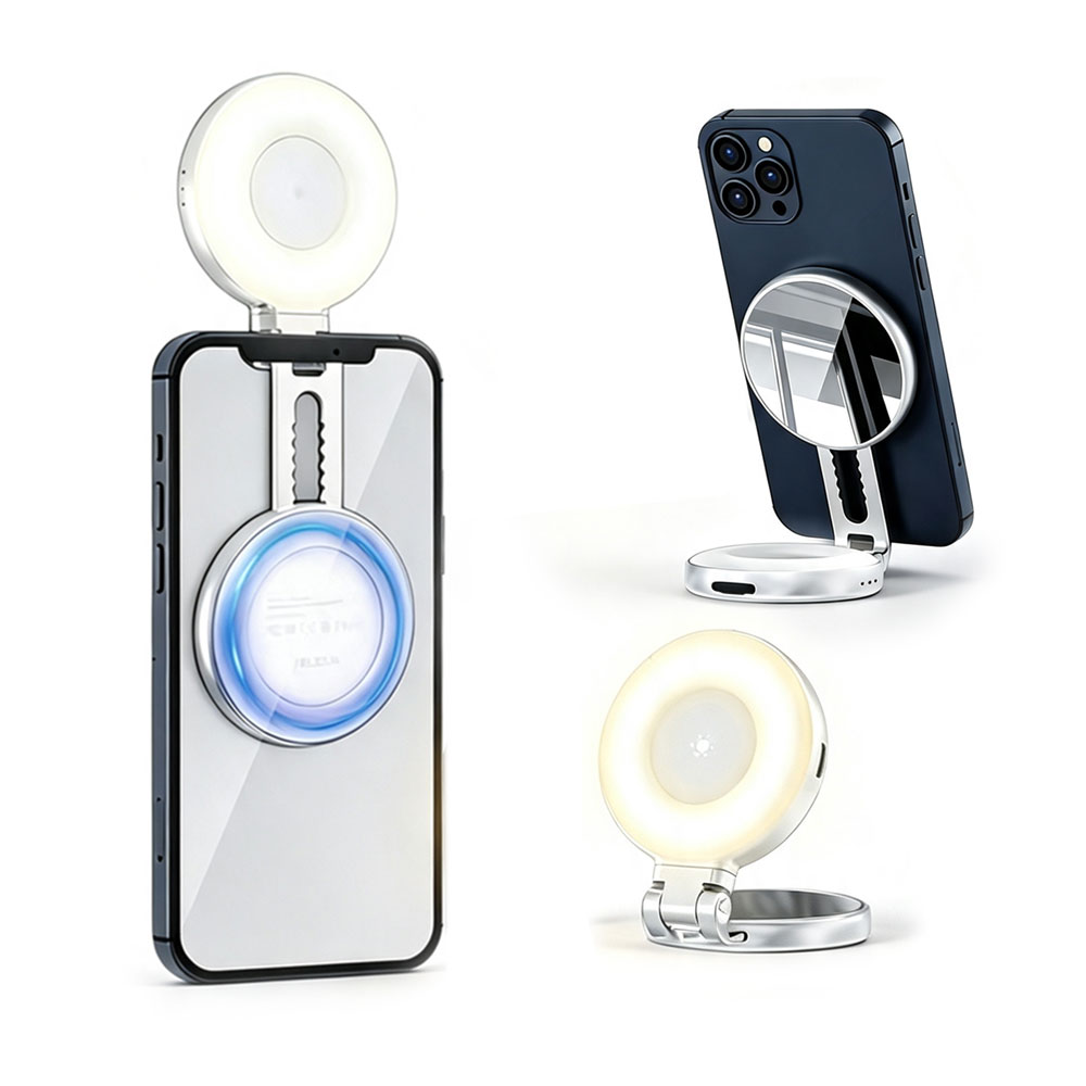 Magnetic selfie light